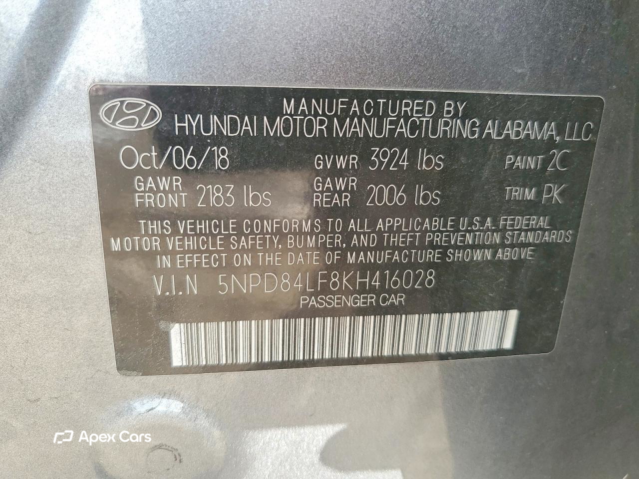 Hyundai Elantra 2019