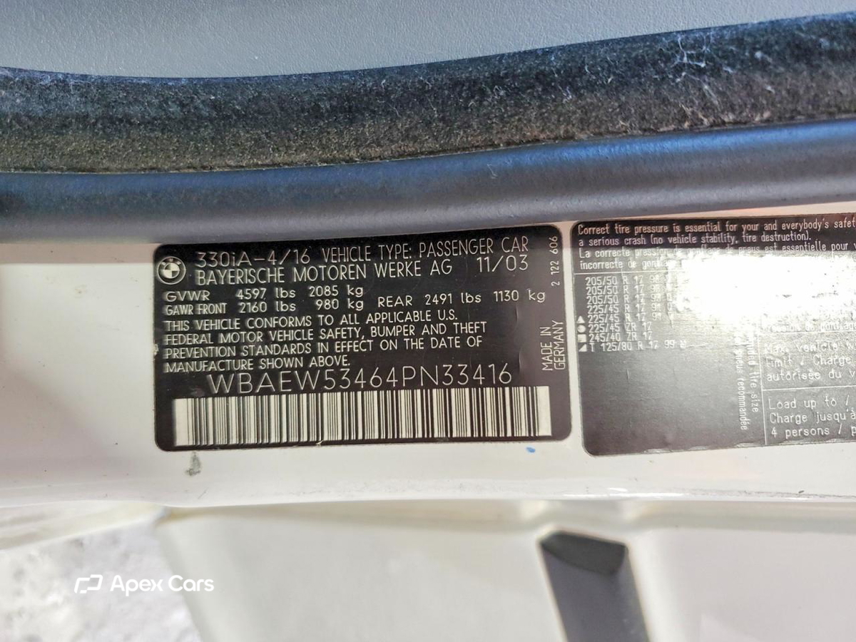 BMW Series 3 2004