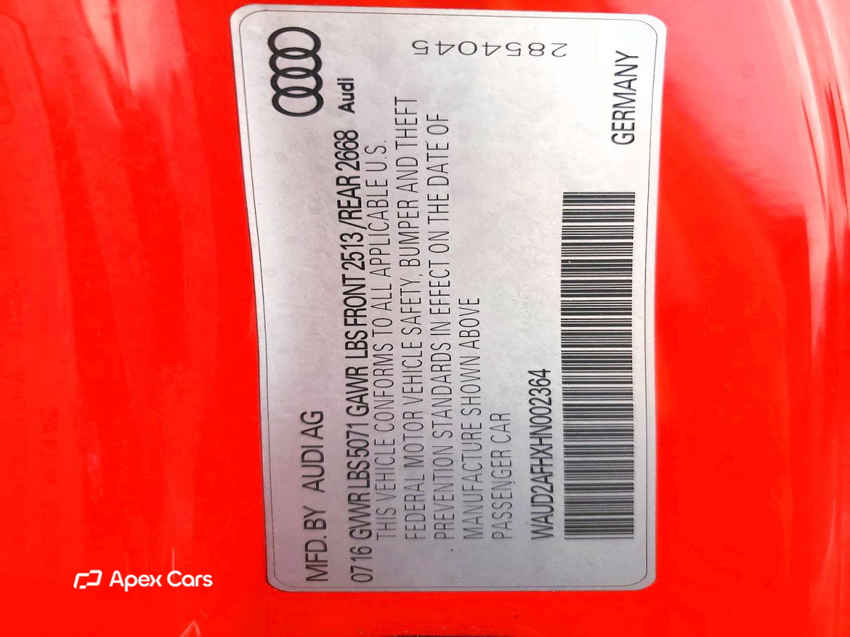 Audi A5 2017