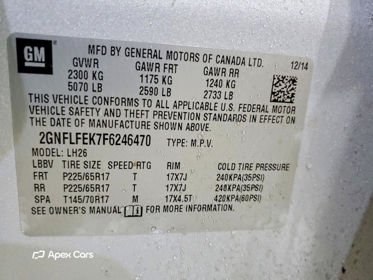 Chevrolet Equinox 2015