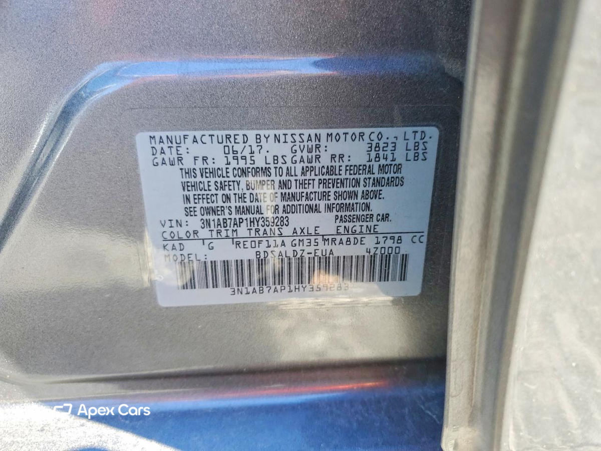 Nissan Sentra 2017