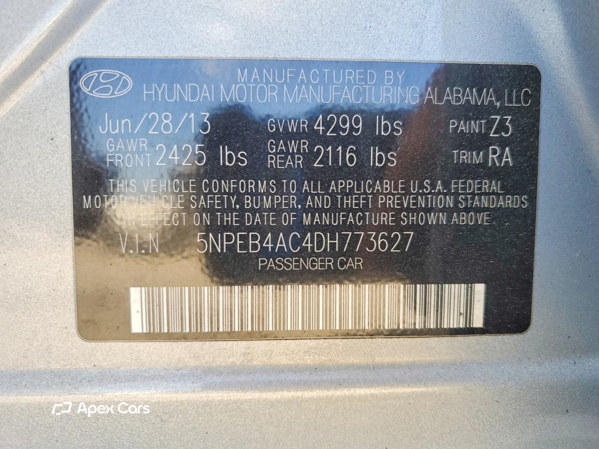 Hyundai Sonata 2013