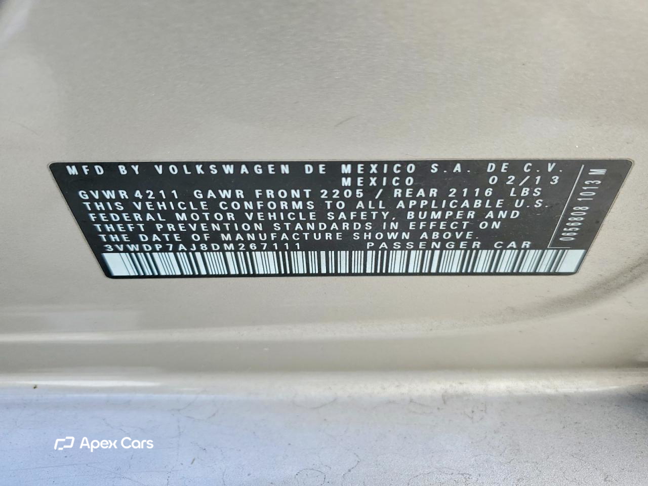 Volkswagen Jetta 2013