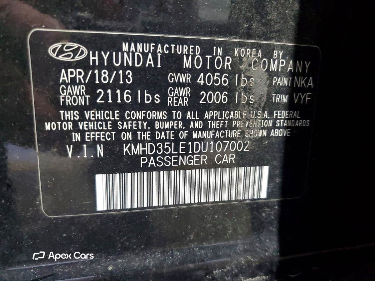 Hyundai Elantra 2013