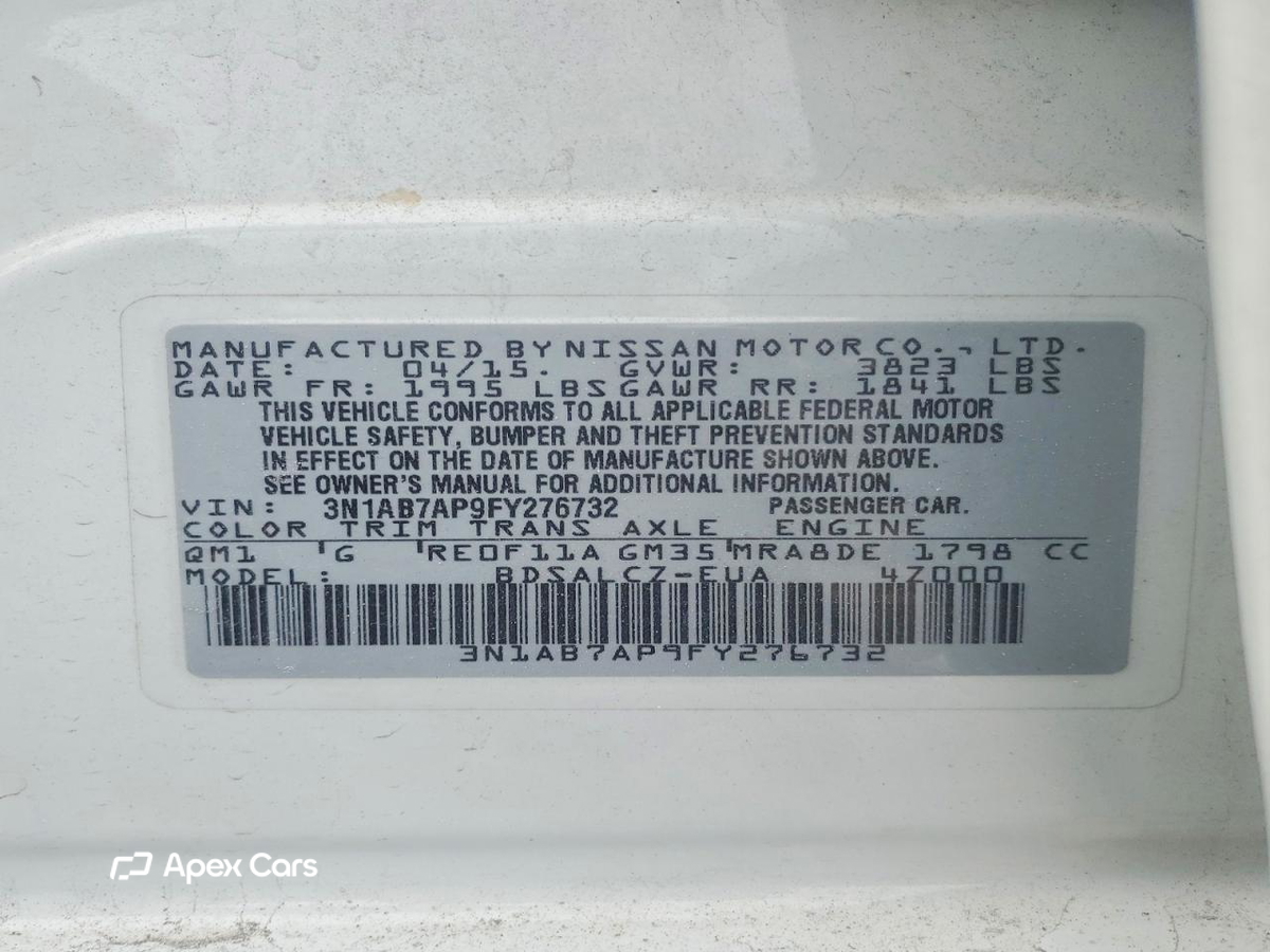 Nissan Sentra 2015