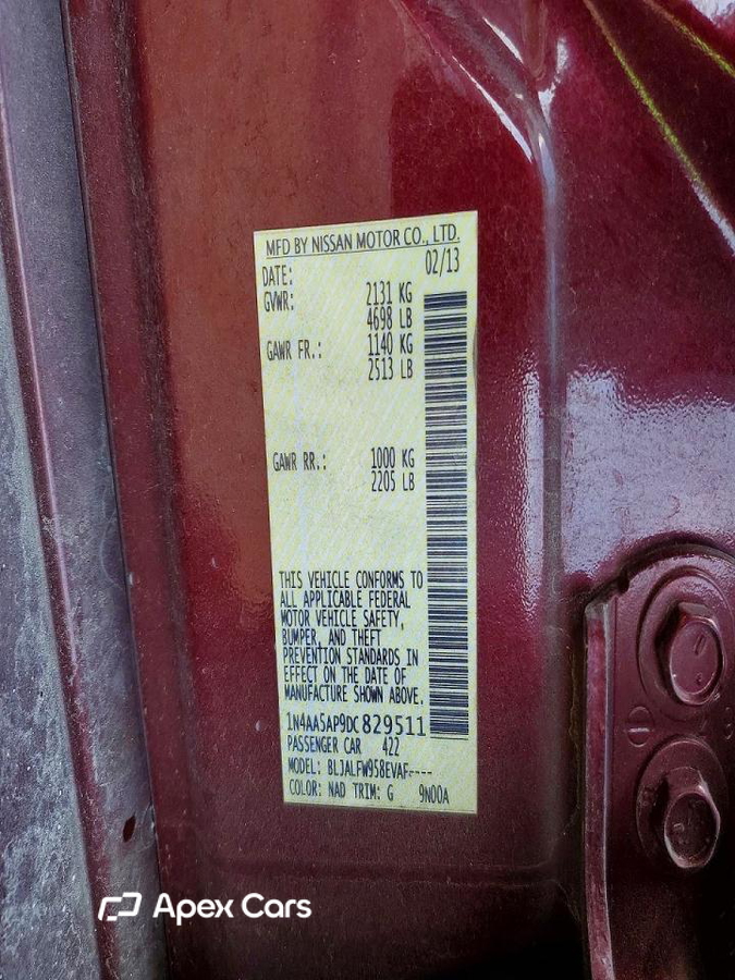 Nissan Maxima 2013