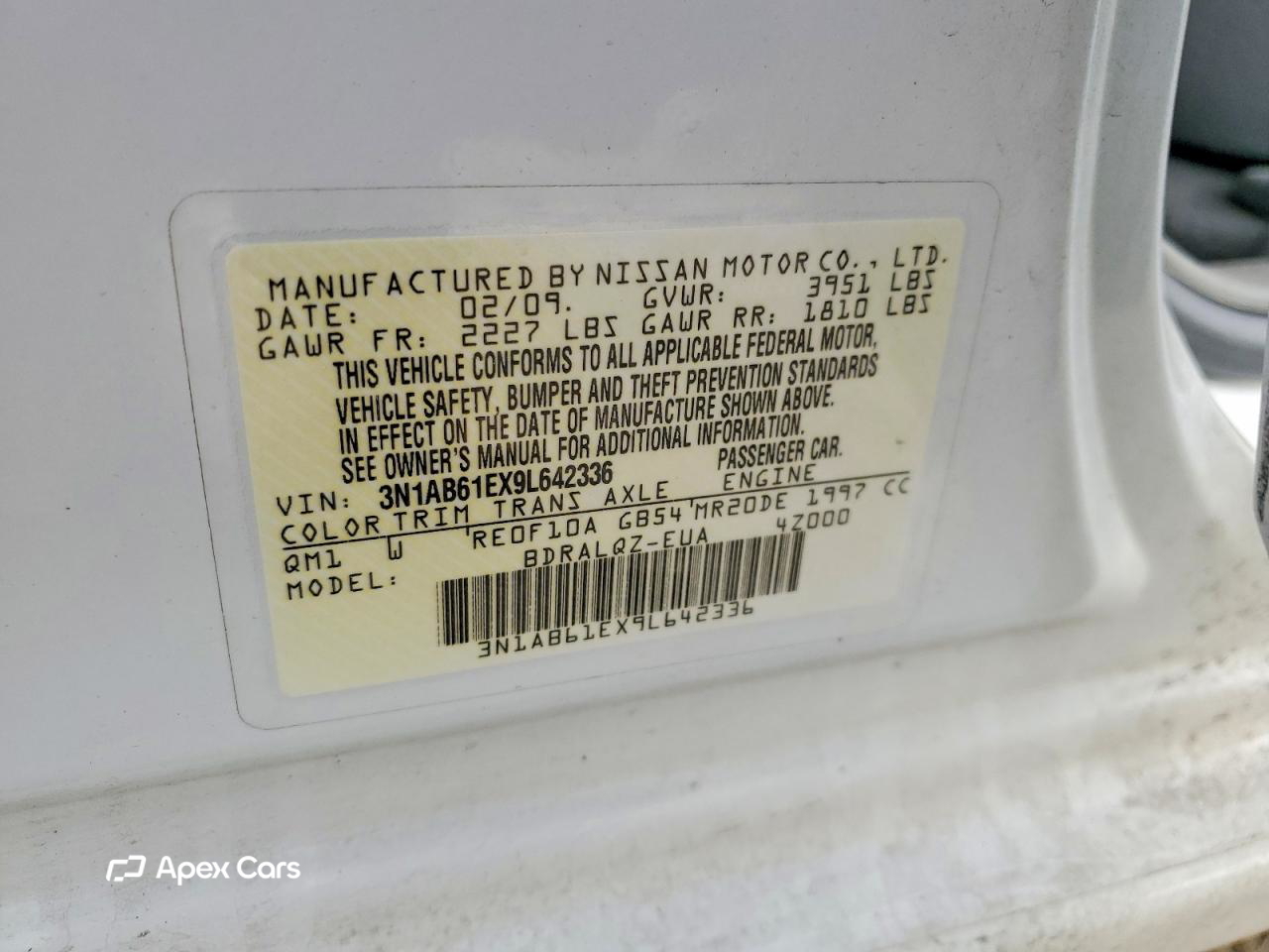 Nissan Sentra 2009