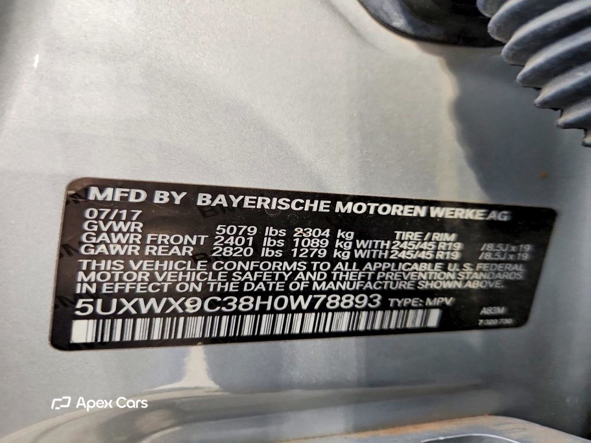 BMW X3 2017