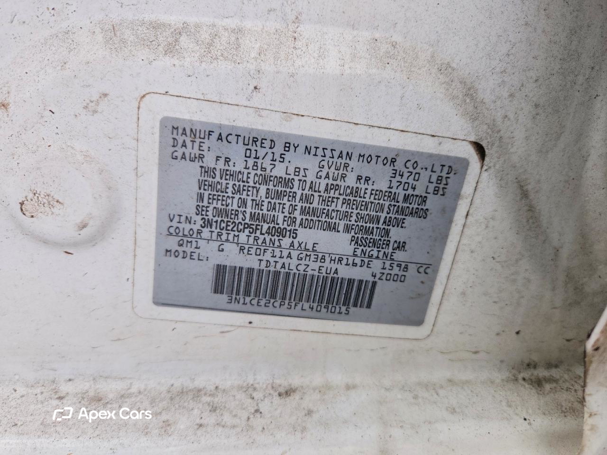 Nissan Versa 2015