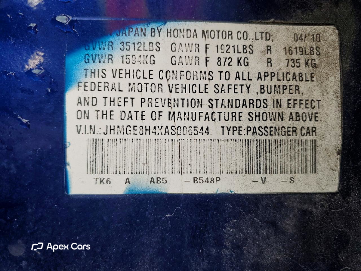 Honda Fit 2010