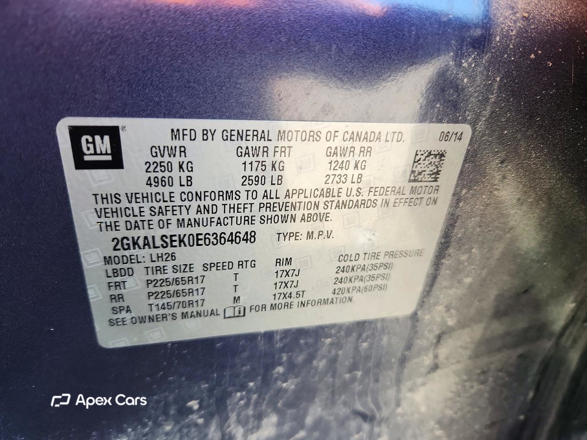 GMC Terrain 2014