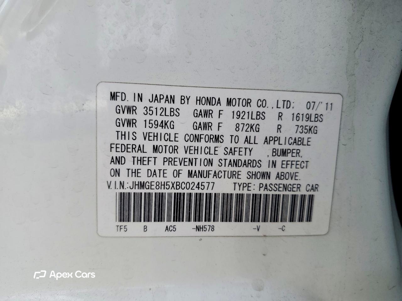Honda Fit 2011