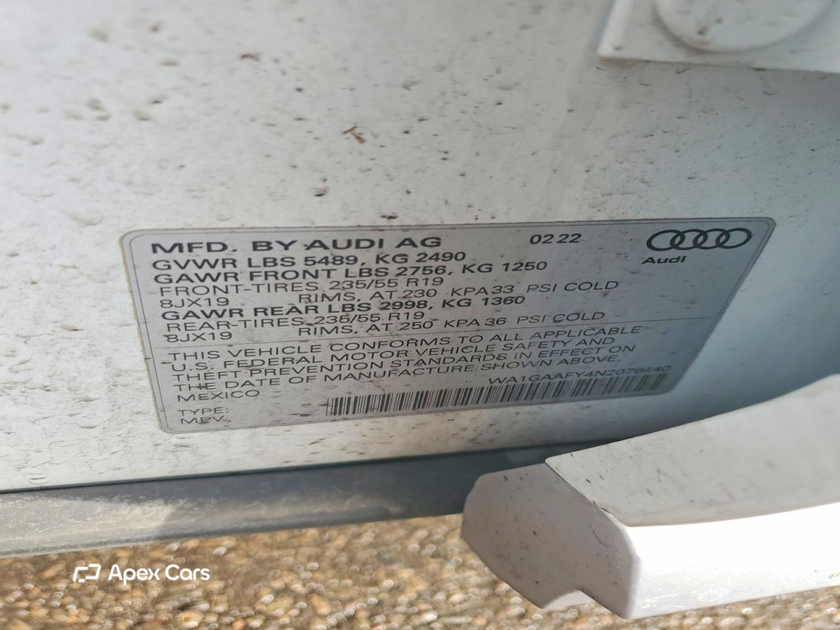Audi Q5 2022