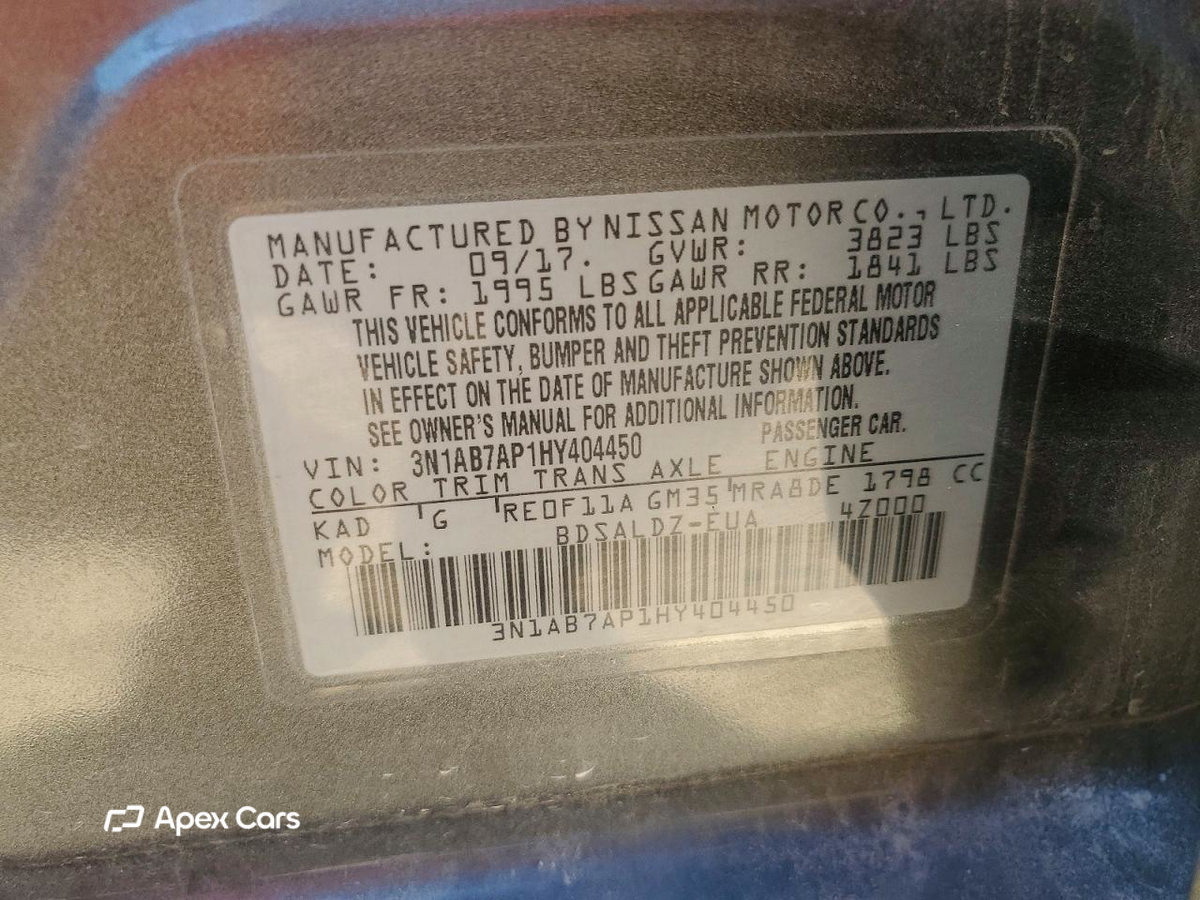 Nissan Sentra 2017