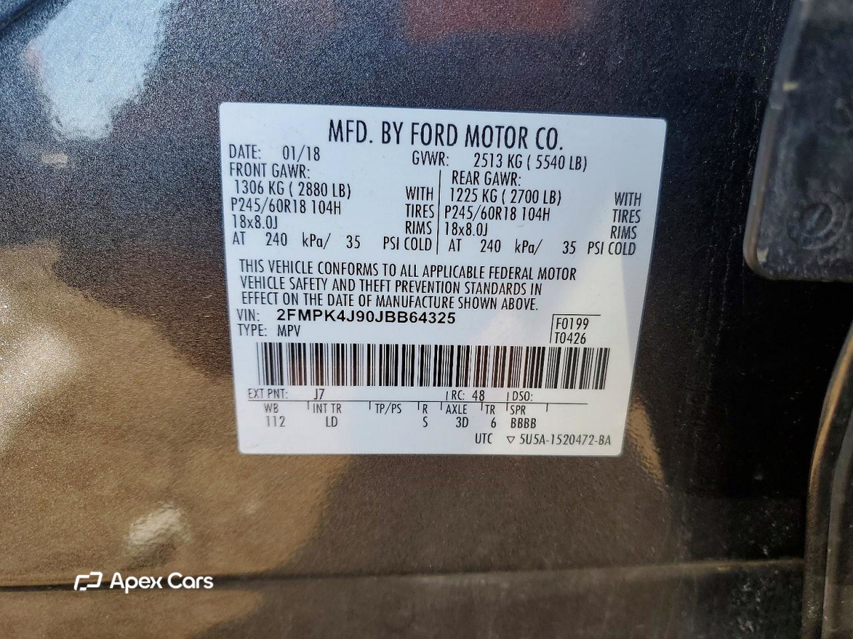 Ford Edge 2018