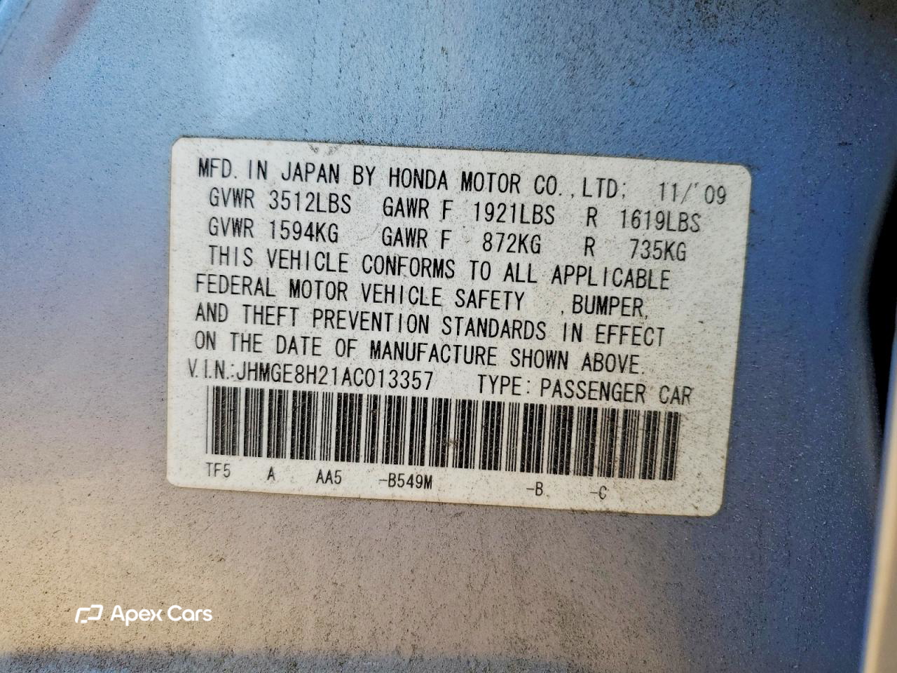 Honda Fit 2010