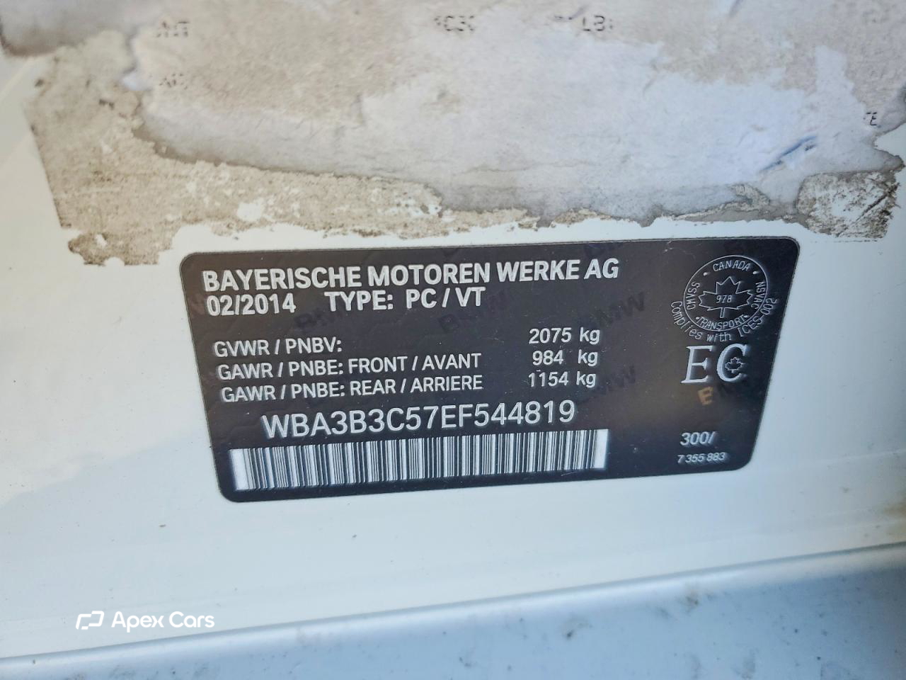 BMW Series 3 2014