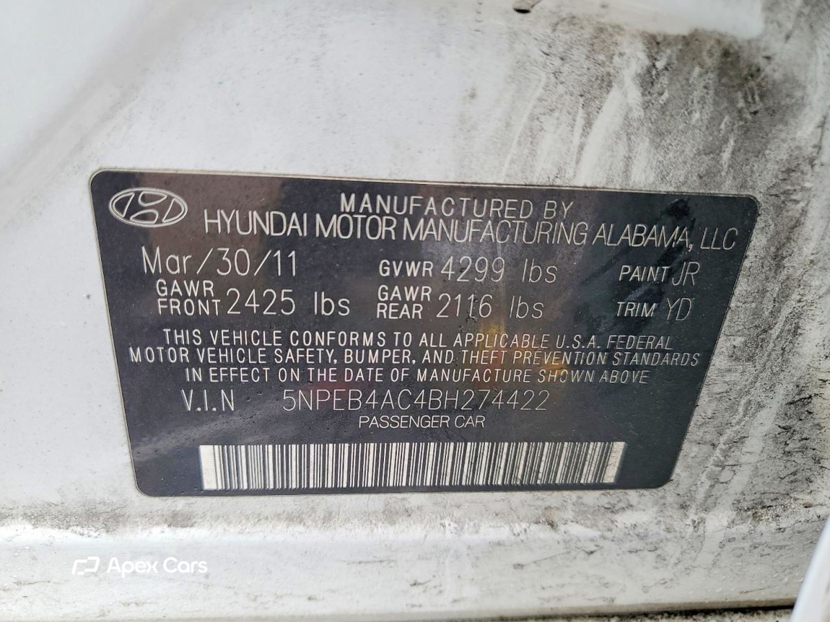 Hyundai Sonata 2011