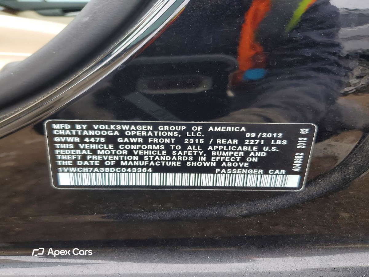 Volkswagen Passat 2013
