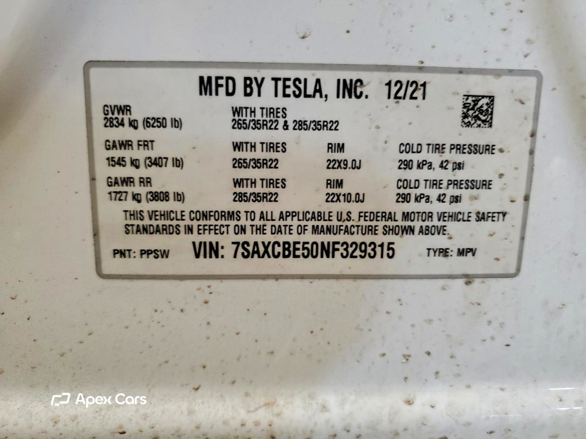 Tesla Model X 2022
