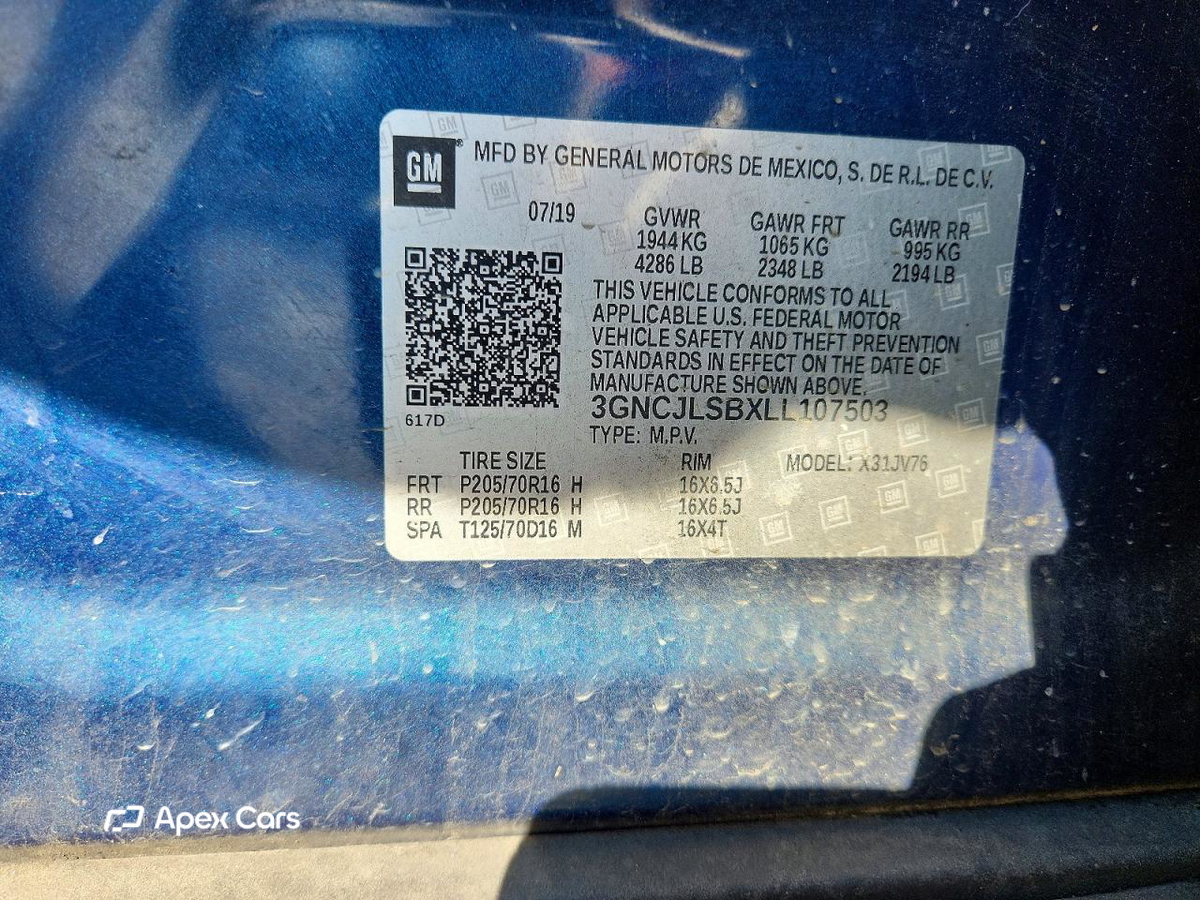 Chevrolet Trax 2020