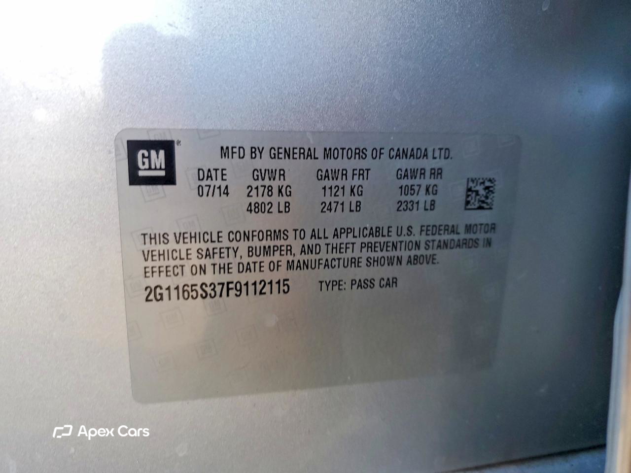 Chevrolet Impala 2015