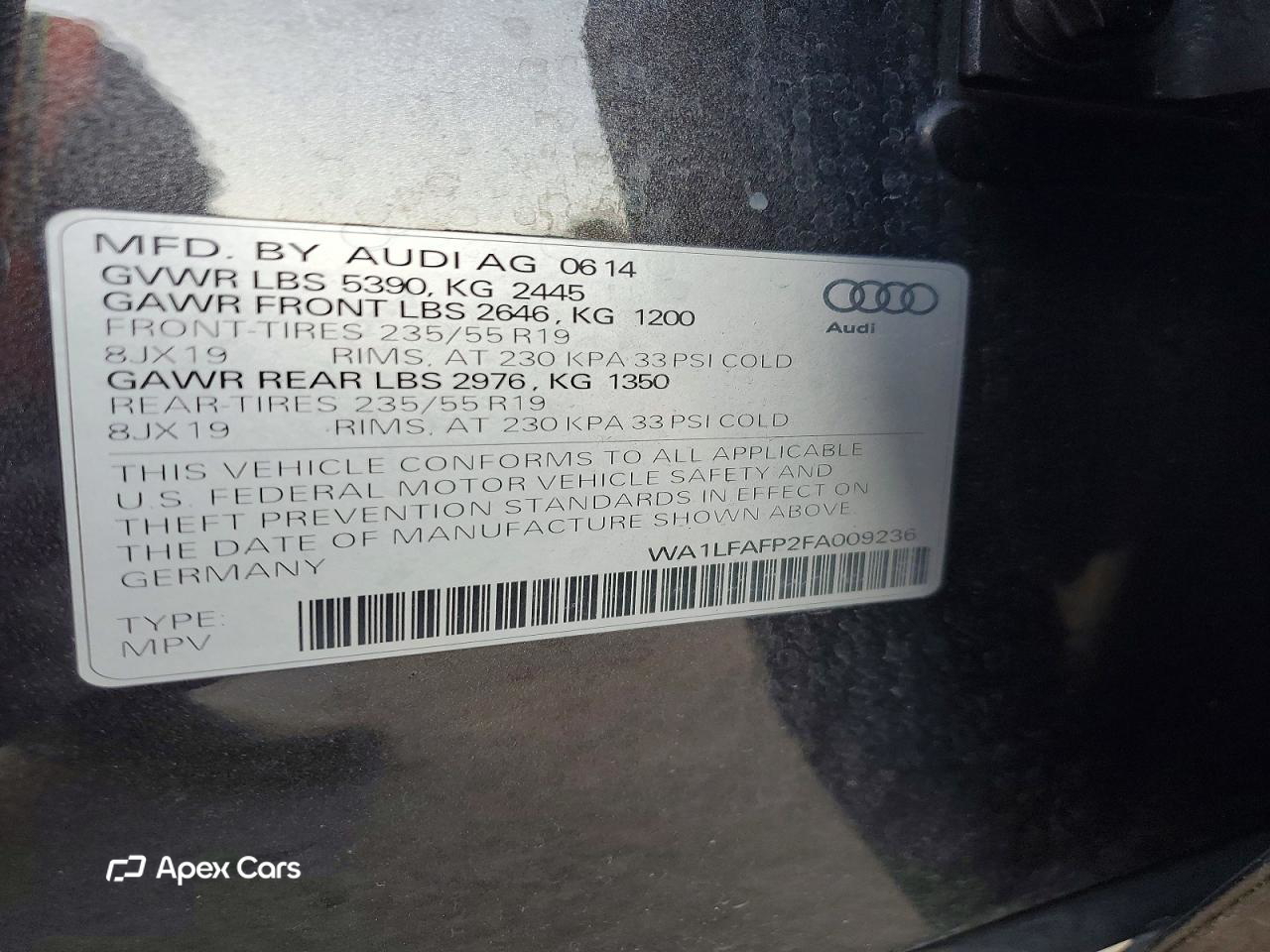 Audi Q5 2015