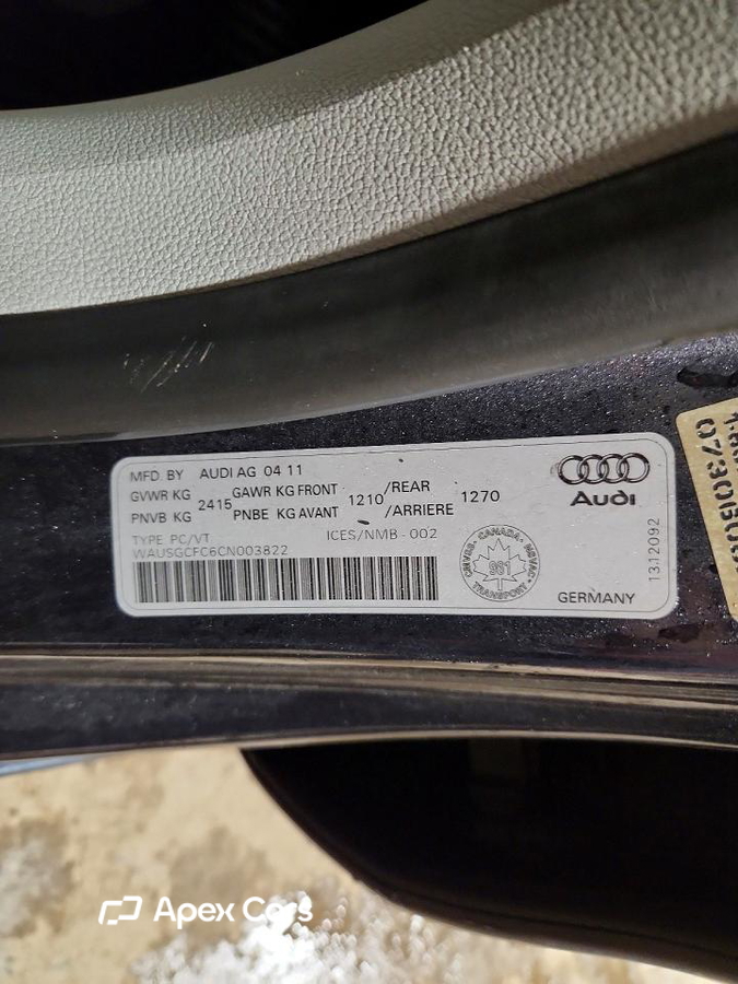 Audi A7 2012