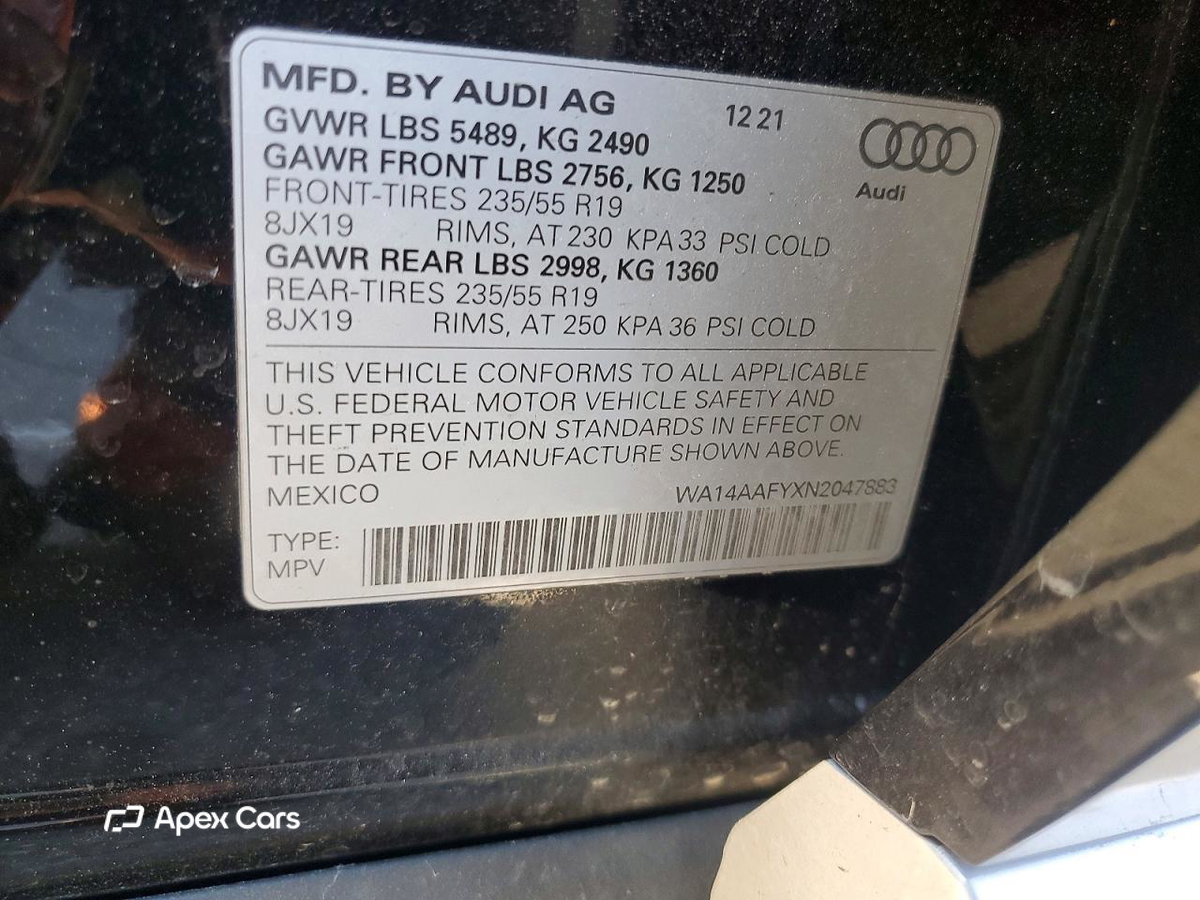 Audi Q5 2022