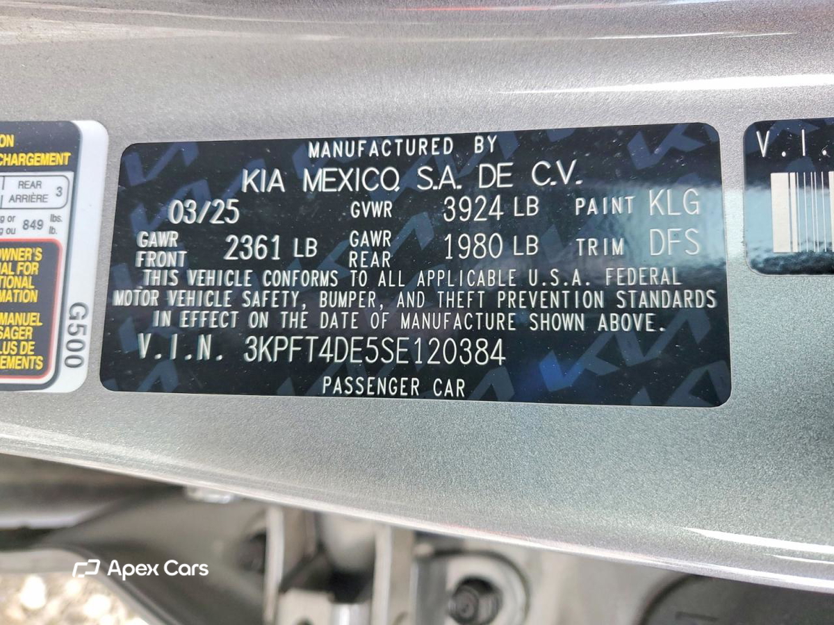 Kia K4 2025