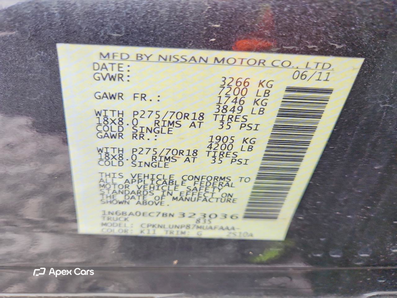 Nissan Titan 2011