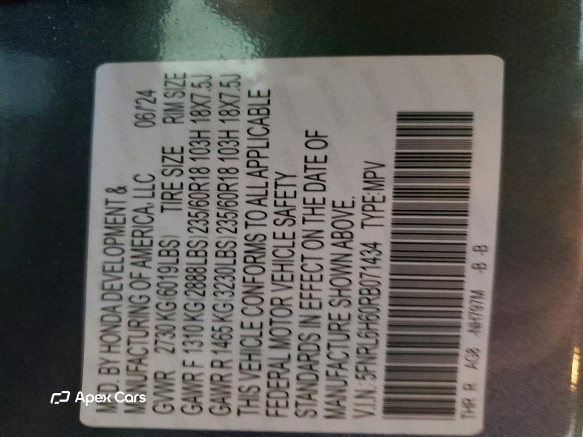 Honda Odyssey 2024