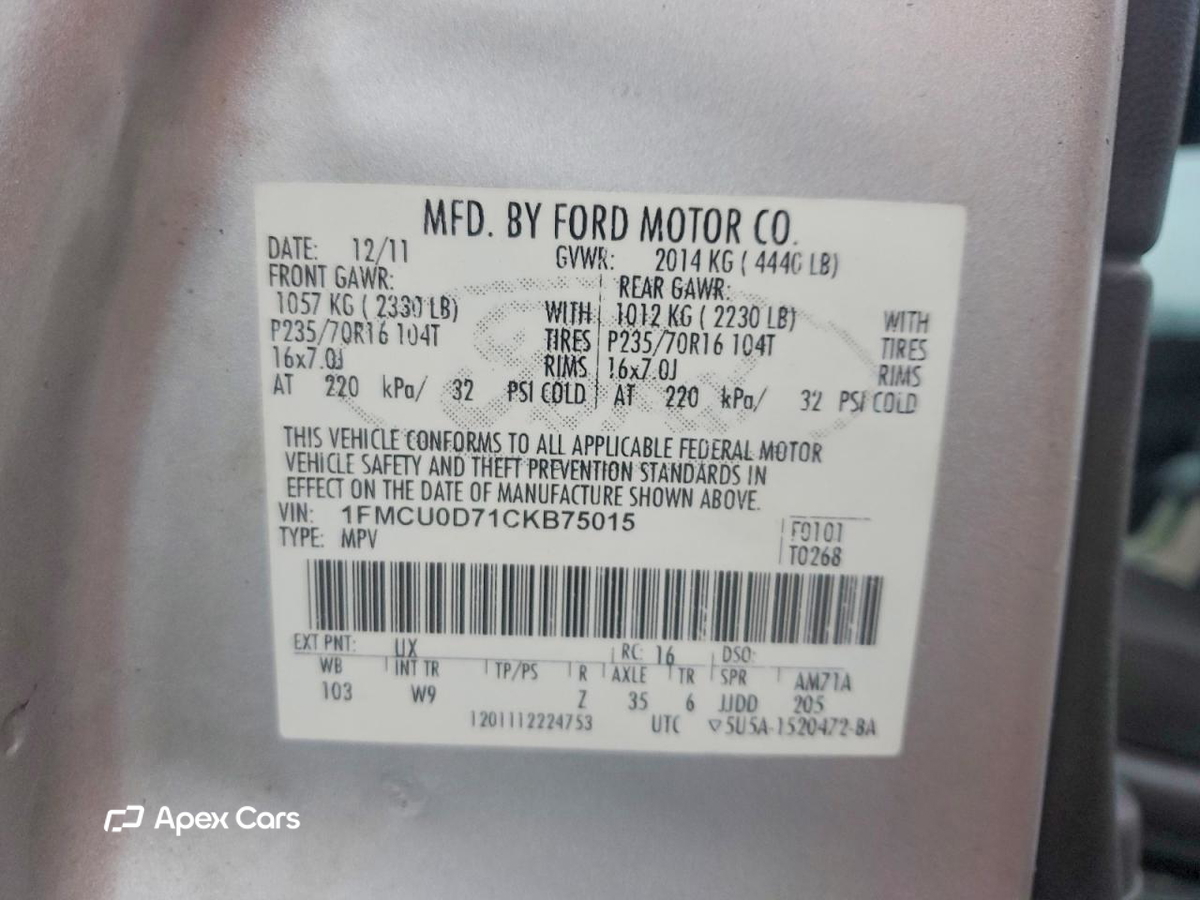 Ford Escape 2012