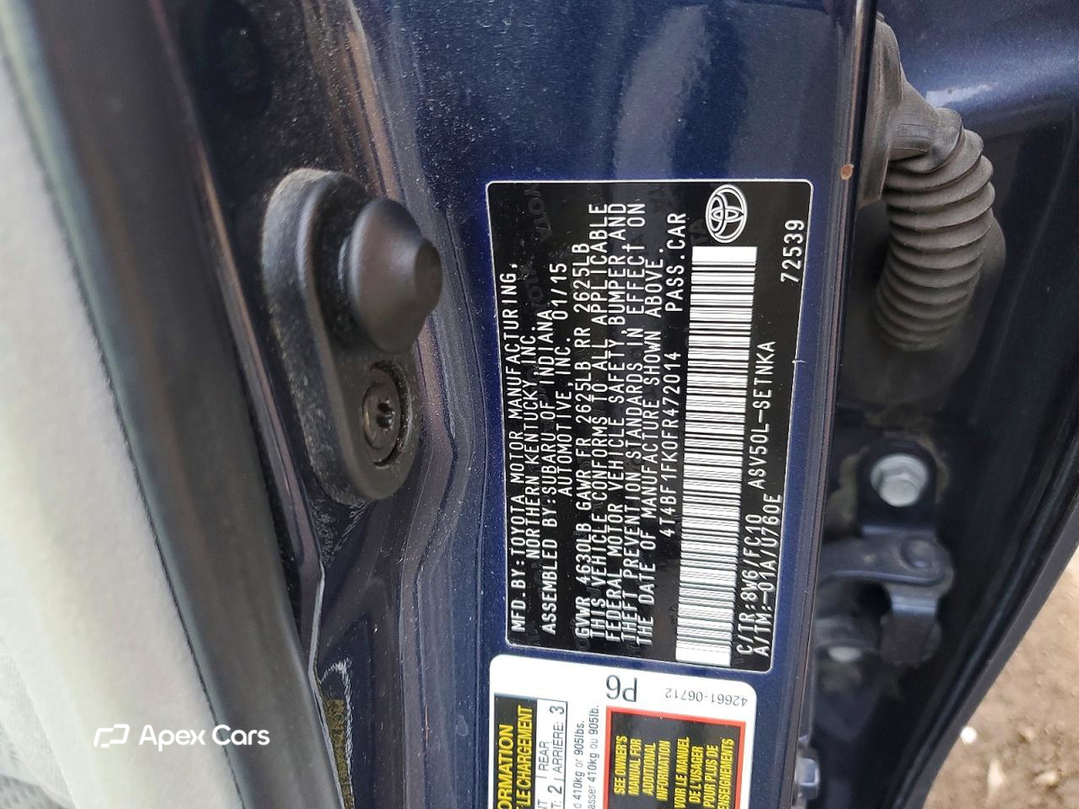 Toyota Camry 2015