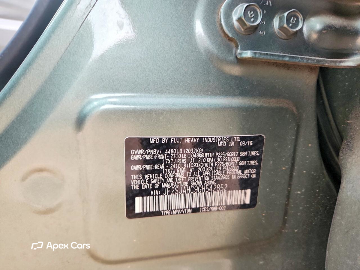 Subaru Forester 2016