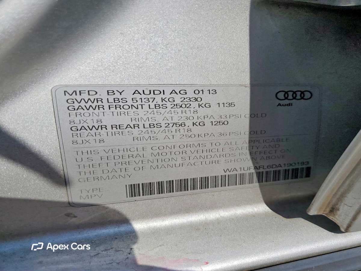 Audi A4 2013