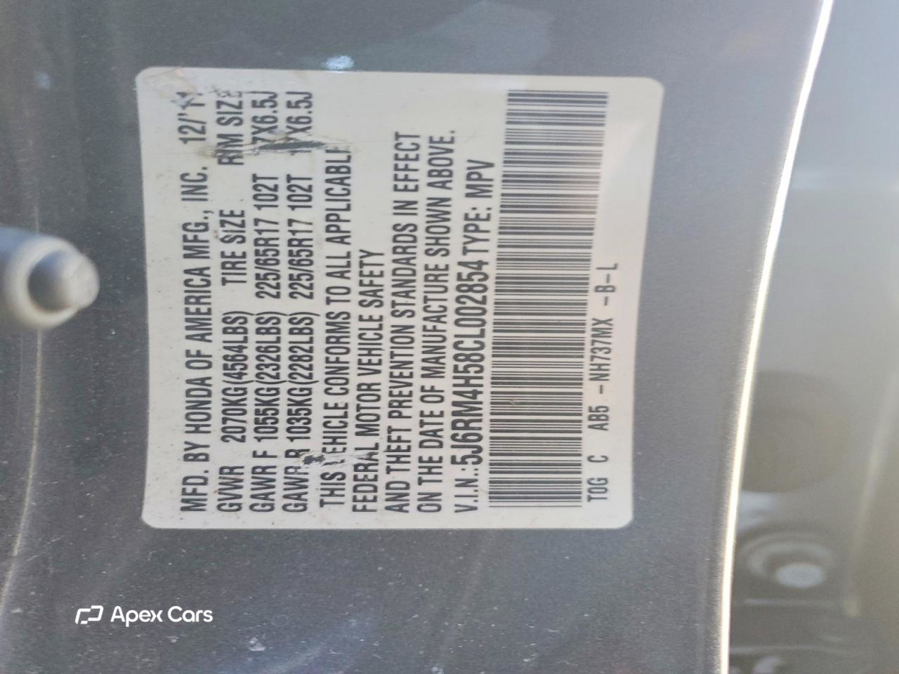 Honda CR-V 2012
