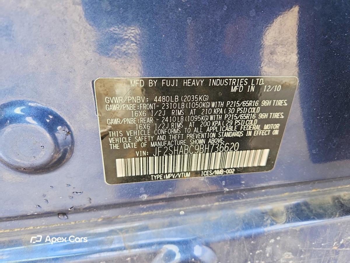 Subaru Forester 2011