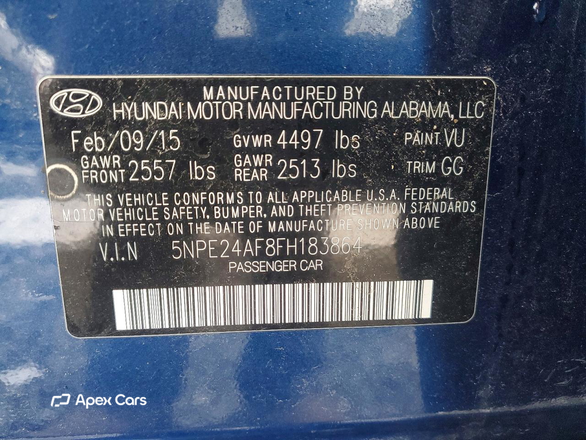 Hyundai Sonata 2015