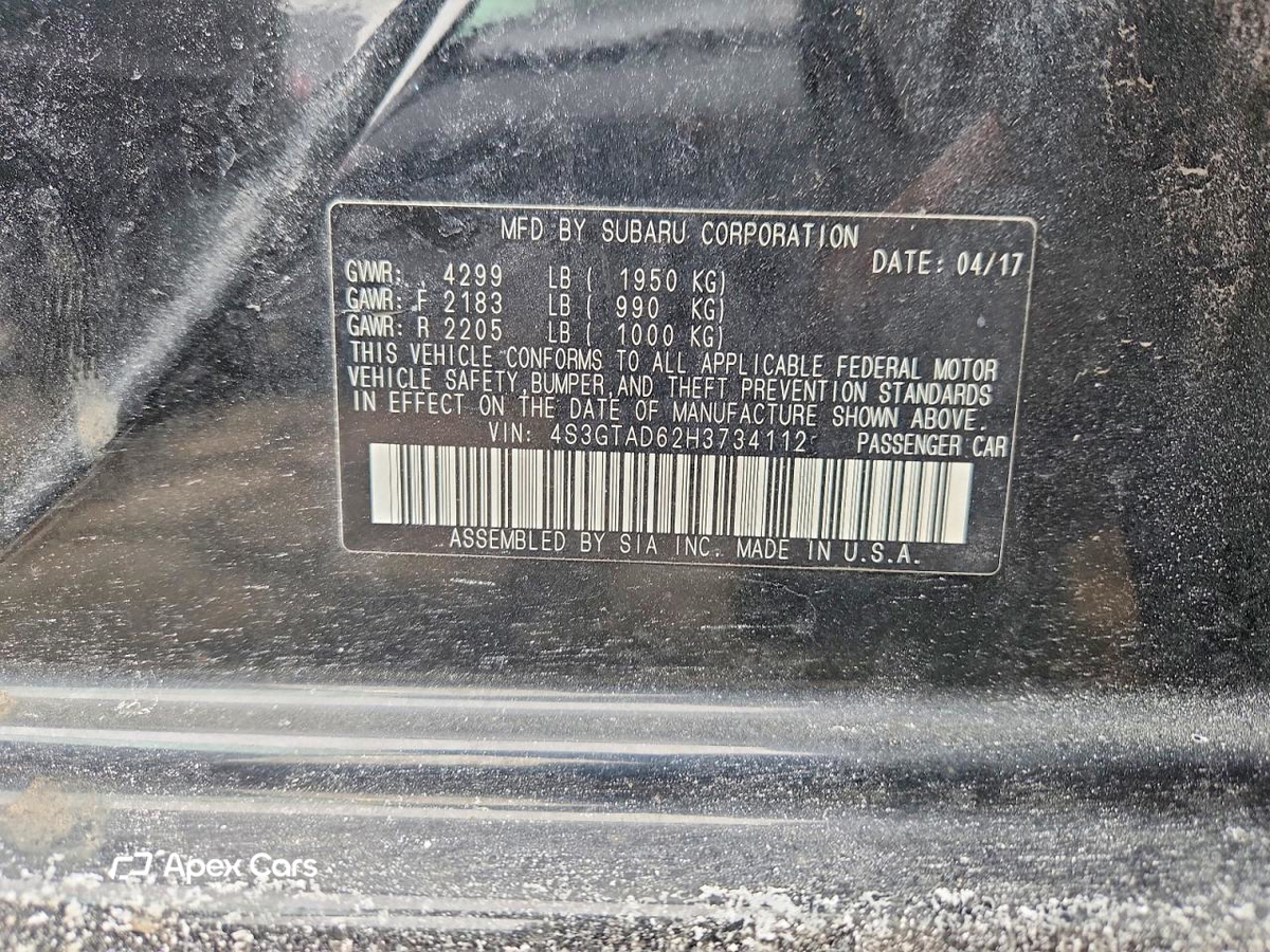 Subaru Impreza 2017