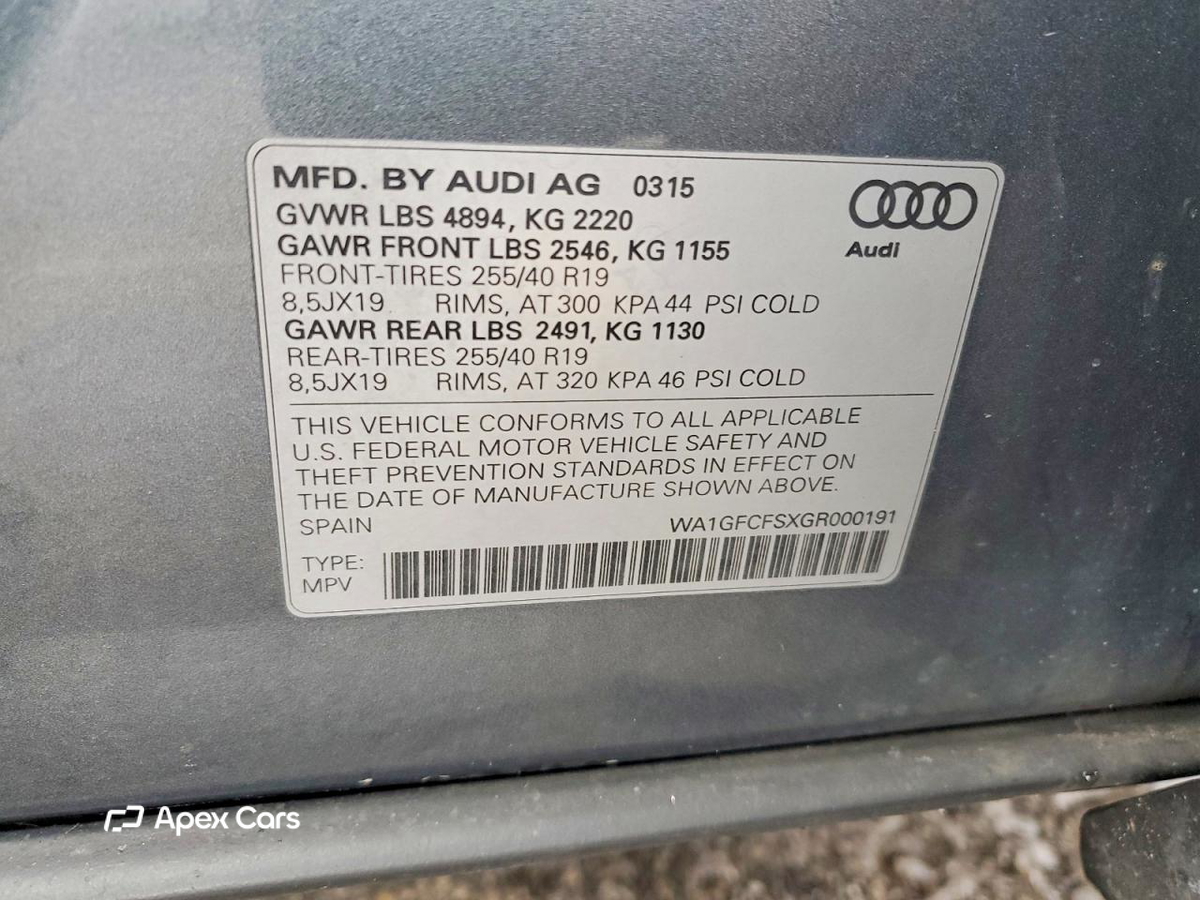 Audi Q3 2016