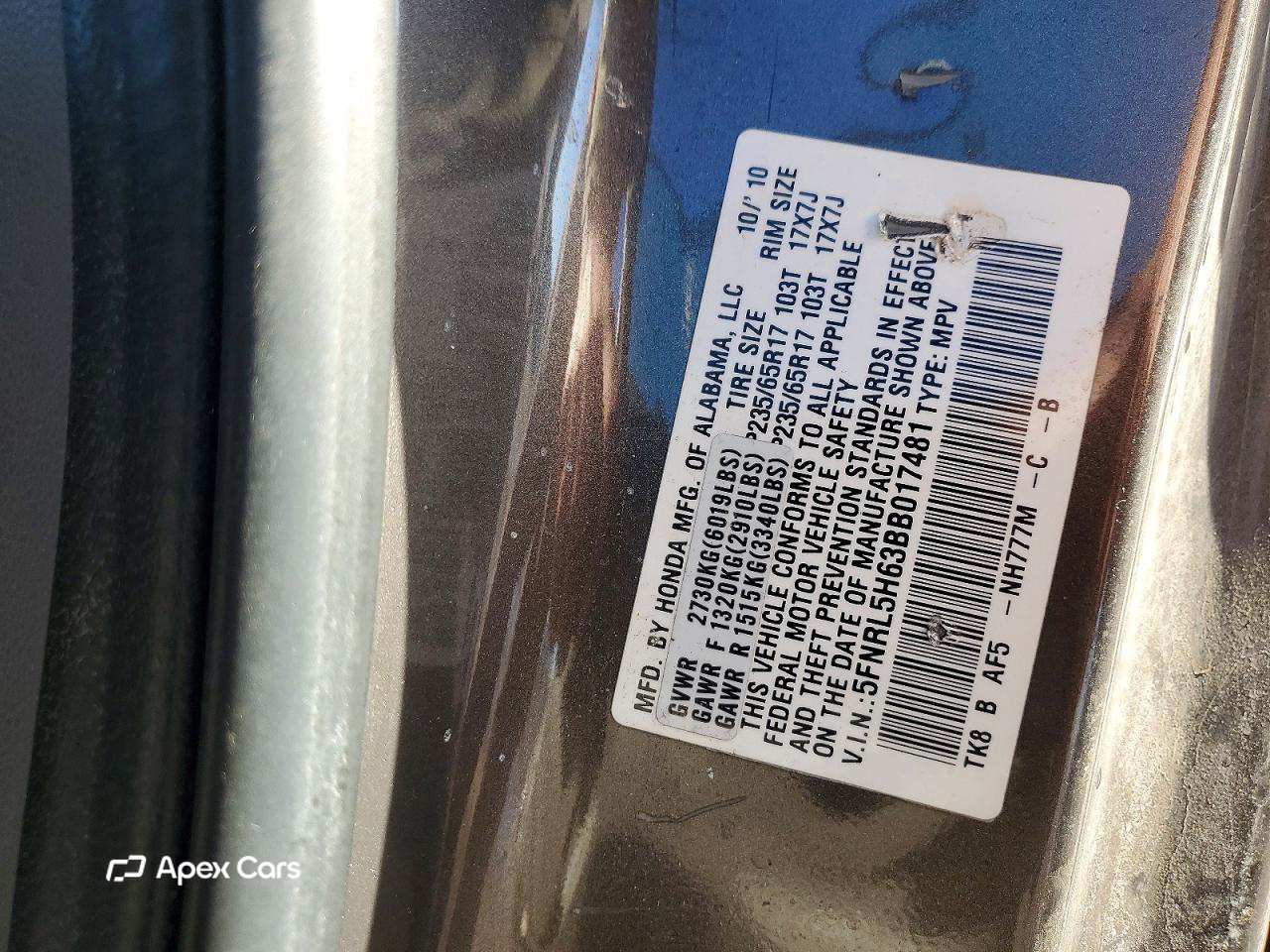 Honda Odyssey 2011
