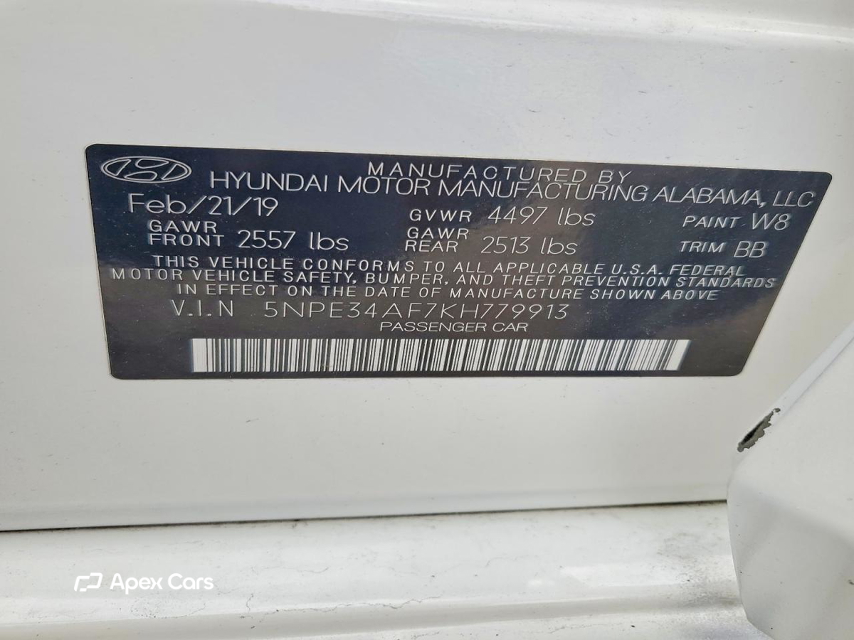 Hyundai Sonata 2019