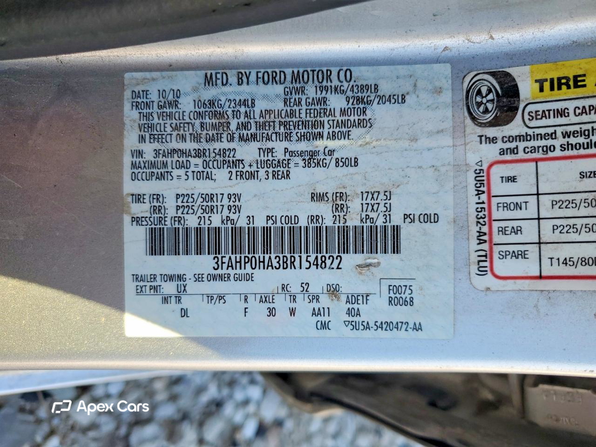 Ford Fusion 2011