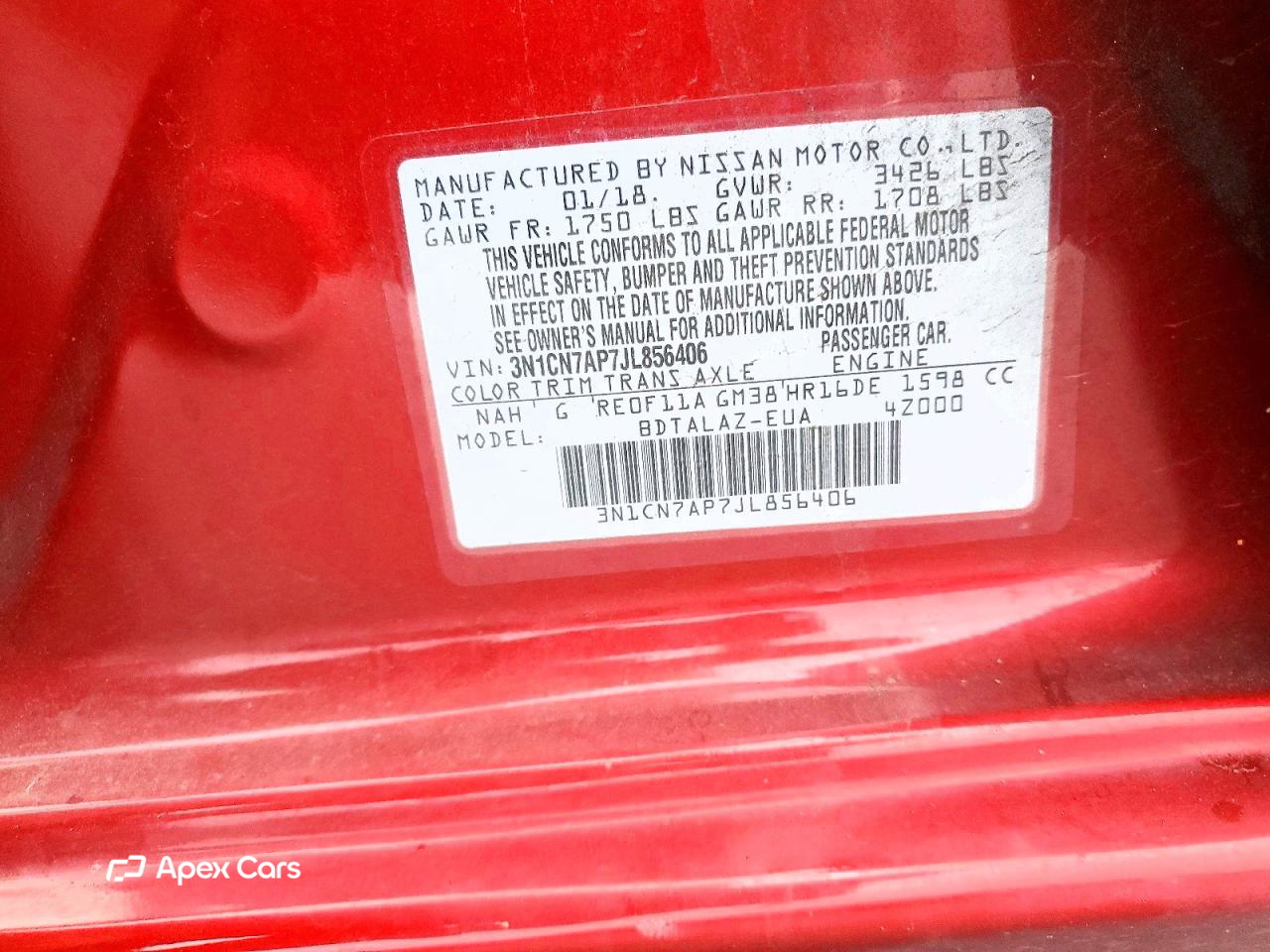 Nissan Versa 2018