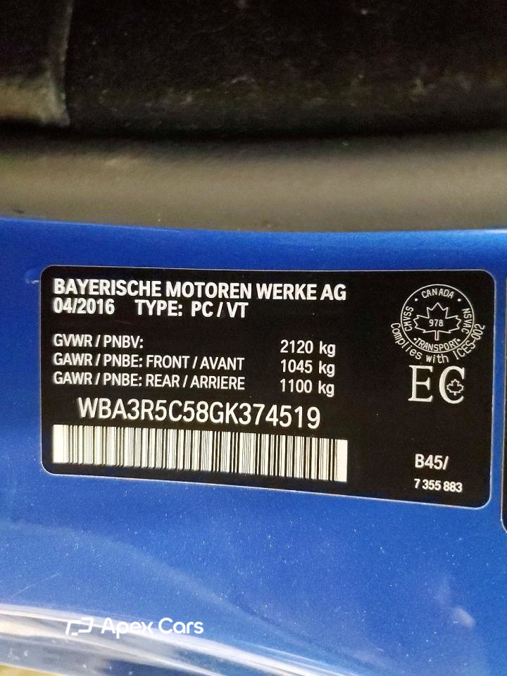BMW Series 4 2016