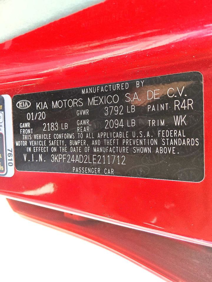 Kia Forte 2020