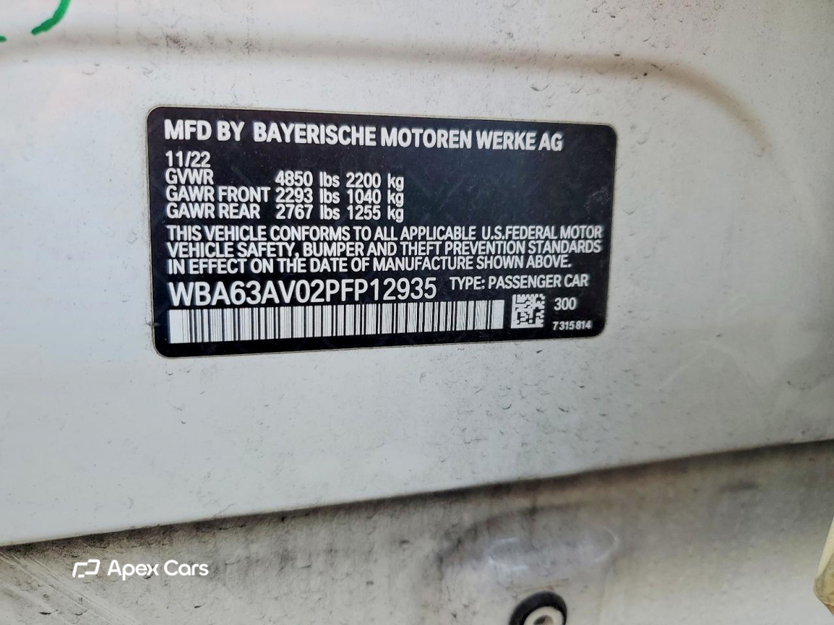 BMW Series 4 2023