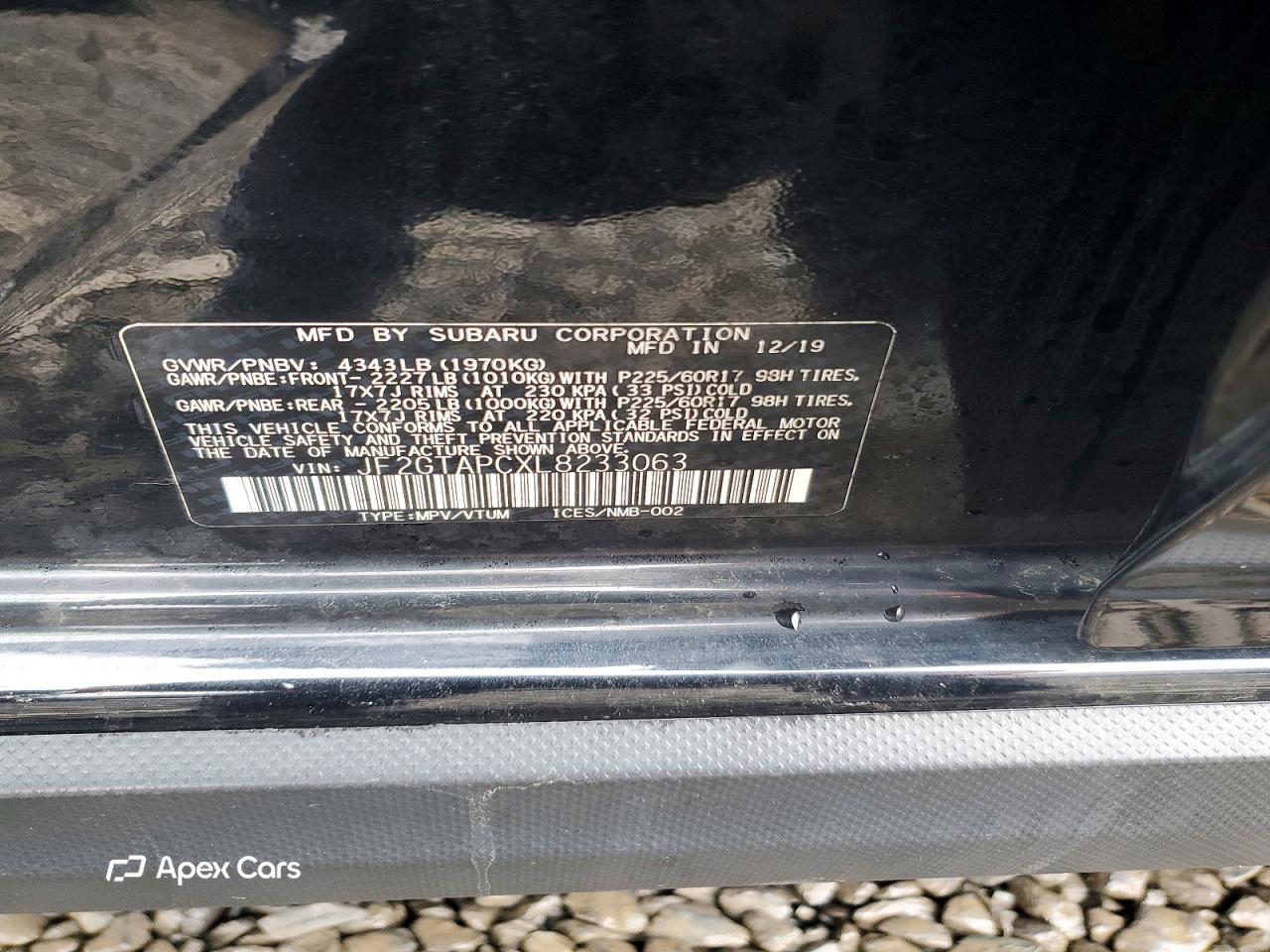 Subaru XV 2020