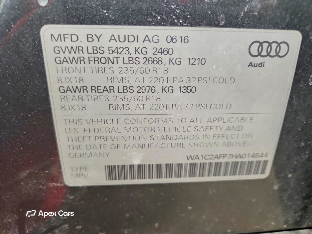 Audi Q5 2017